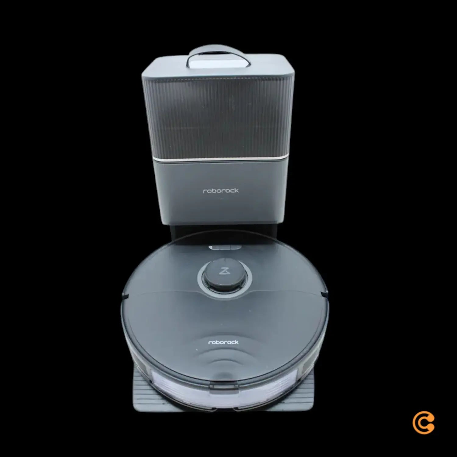 D-Ware Roborock S8+ Black Saug Und Wischroboter Schwarz Kompatibel Mit Alexa Defektware