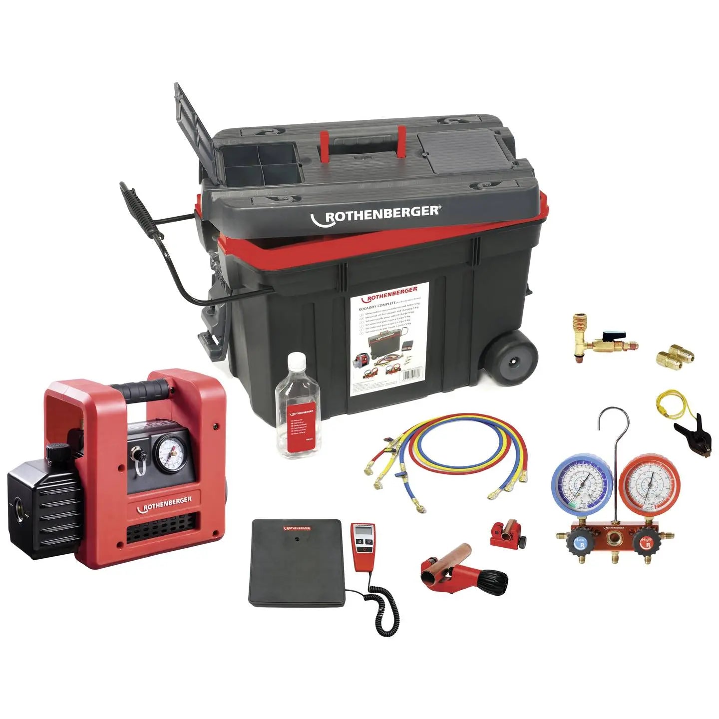 B-Ware Rocaddy Monteurhilfe Set Klimaanlagen Werkzeug R32 Analog Transportkoffer - 4004625471050
