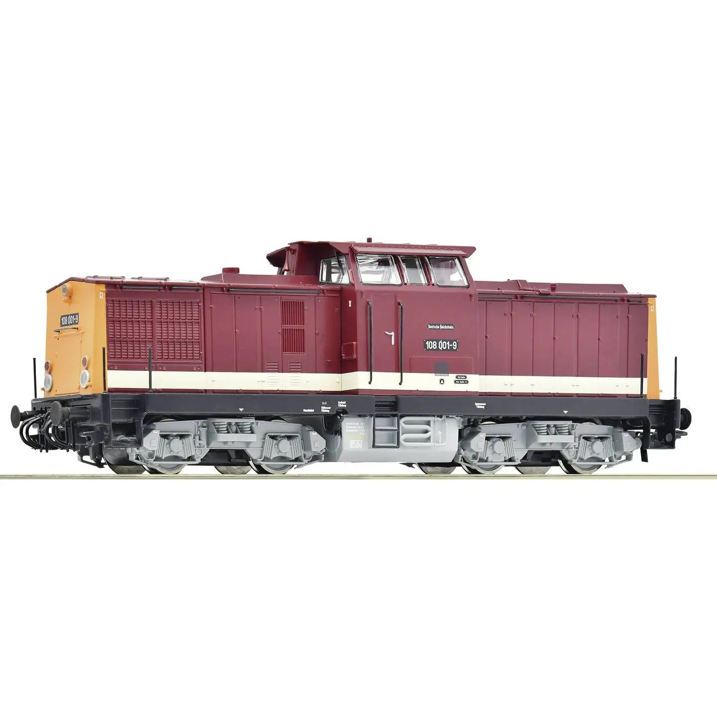 B-Ware Roco Lokomotive Diesellok Br 108 V 100 H0 Deutsche Reichsbahn Modell Dr Ost - 9005033708184