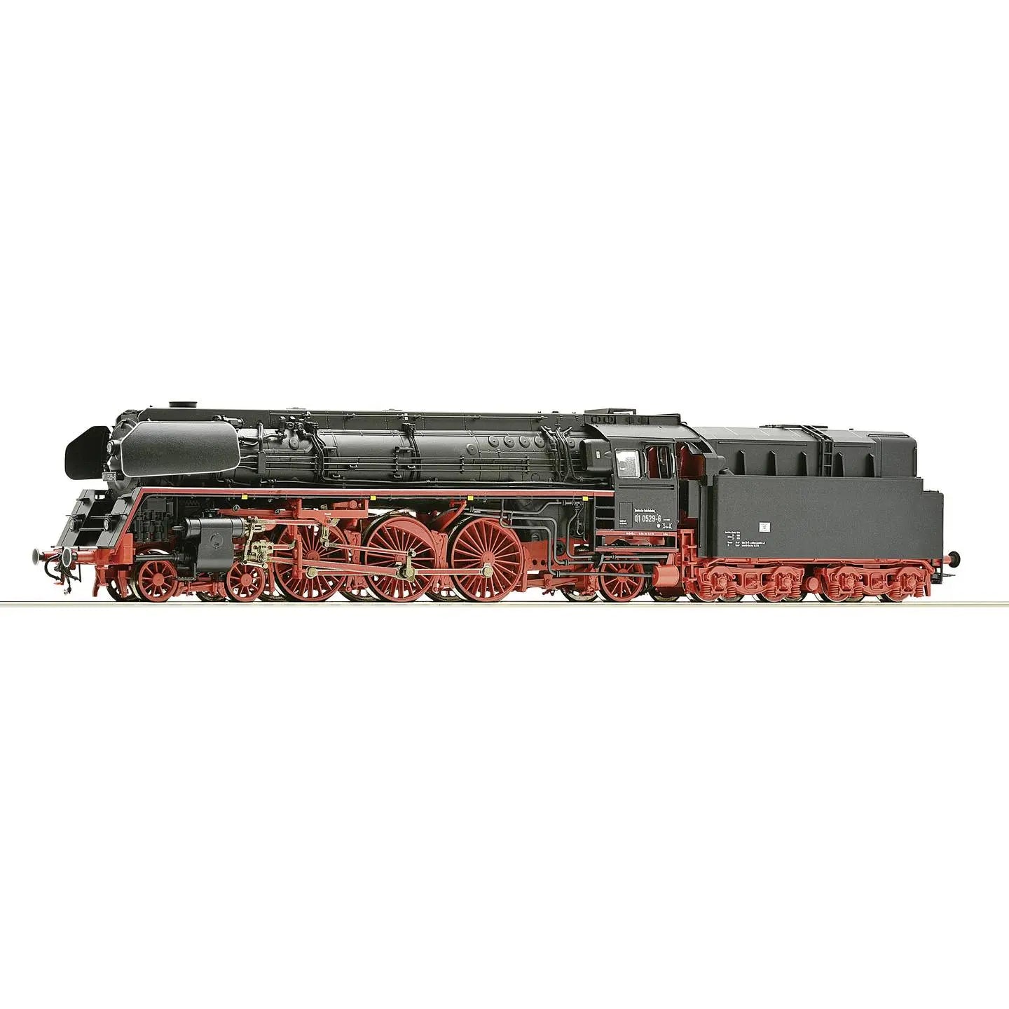 B-Ware Roco Dampflok Lokomotive H0 Br 01 0529 6 Dr ölfeuerung Modellbahn Schwarz - 9005033072346