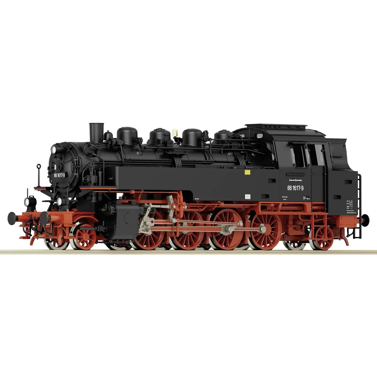 B-Ware Roco Dampflok Lokomotive H0 Ro Modellbahn Deutsche Reichsbahn Dr 86 1617 Dcc - 9005033075583