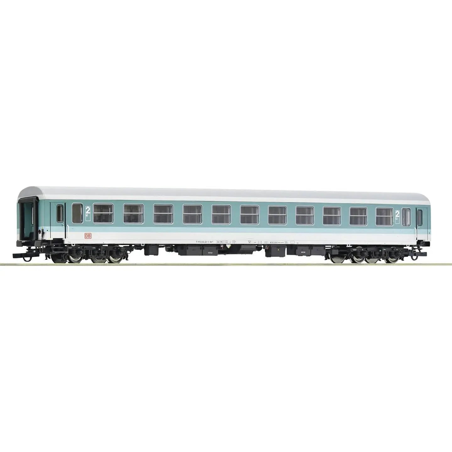 B-Ware Roco H0 Reisezugwagen Personenwagen Bom 280 Minttürkis Db Ag 2 Klasse Modellbahn - 9005033748104