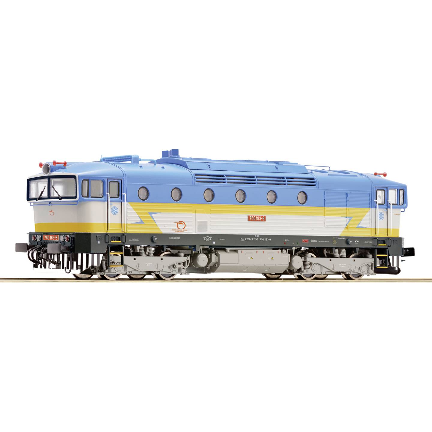 B-Ware Roco Diesellokomotive Lokomotive H0 Ro Diesellok 750 183 6 Zssk Dcc Sound Modell - 9005033070359