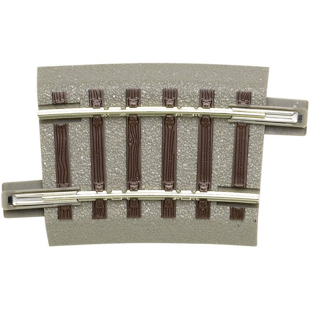 B-Ware Roco Gleis Schiene H0 Gebogen R2 7 5 Grad Geo Line Grau Modellbahnzubehör - 9005033611293