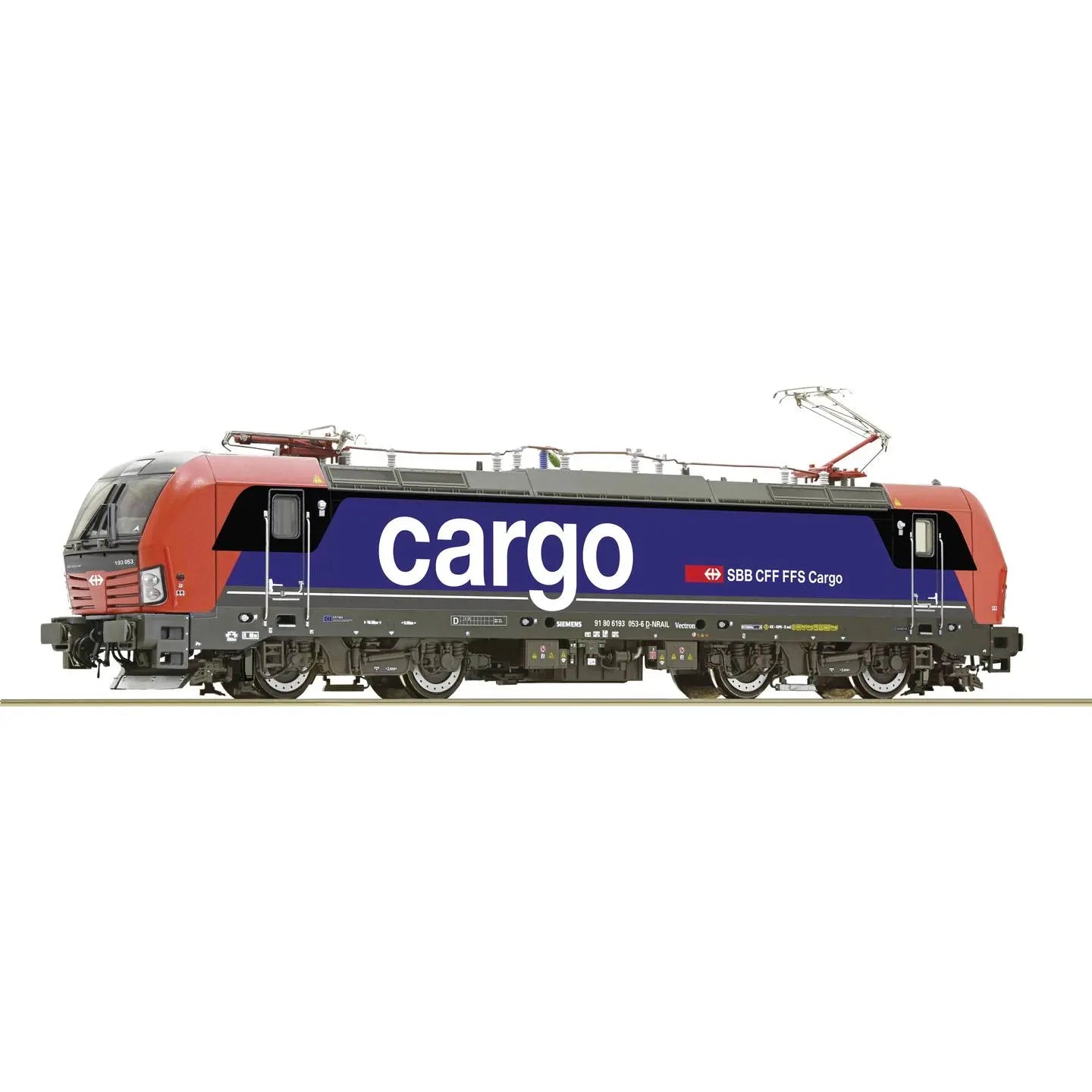 B-Ware Roco Ro Elektrolokomotive H0 Sbb 193 053 6 Dcc Vectron Railcolor Siehe Text - 9005033073053