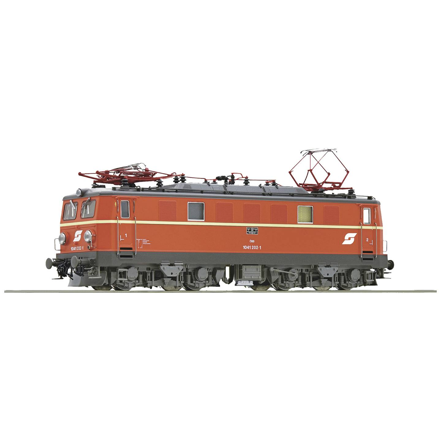 B-Ware Roco H0 Elektrolok Modellbahn Lokomotive 1041 202 1 Blutorange Dcc Sound - 9005033739676