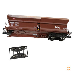 C-Ware Roco Db Wagenset Schüttgutwagen Selbstentladewagen H0 Set Rot Siehe Text/Foto