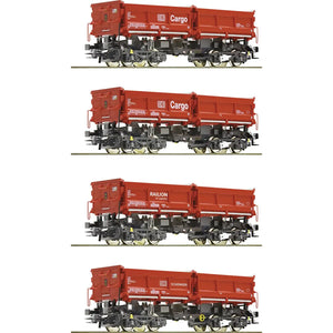 B-Ware Roco Db Ag Wagenset Muldenkippwagen Schüttgutwagen H0 Fans 128 Set 4er Set