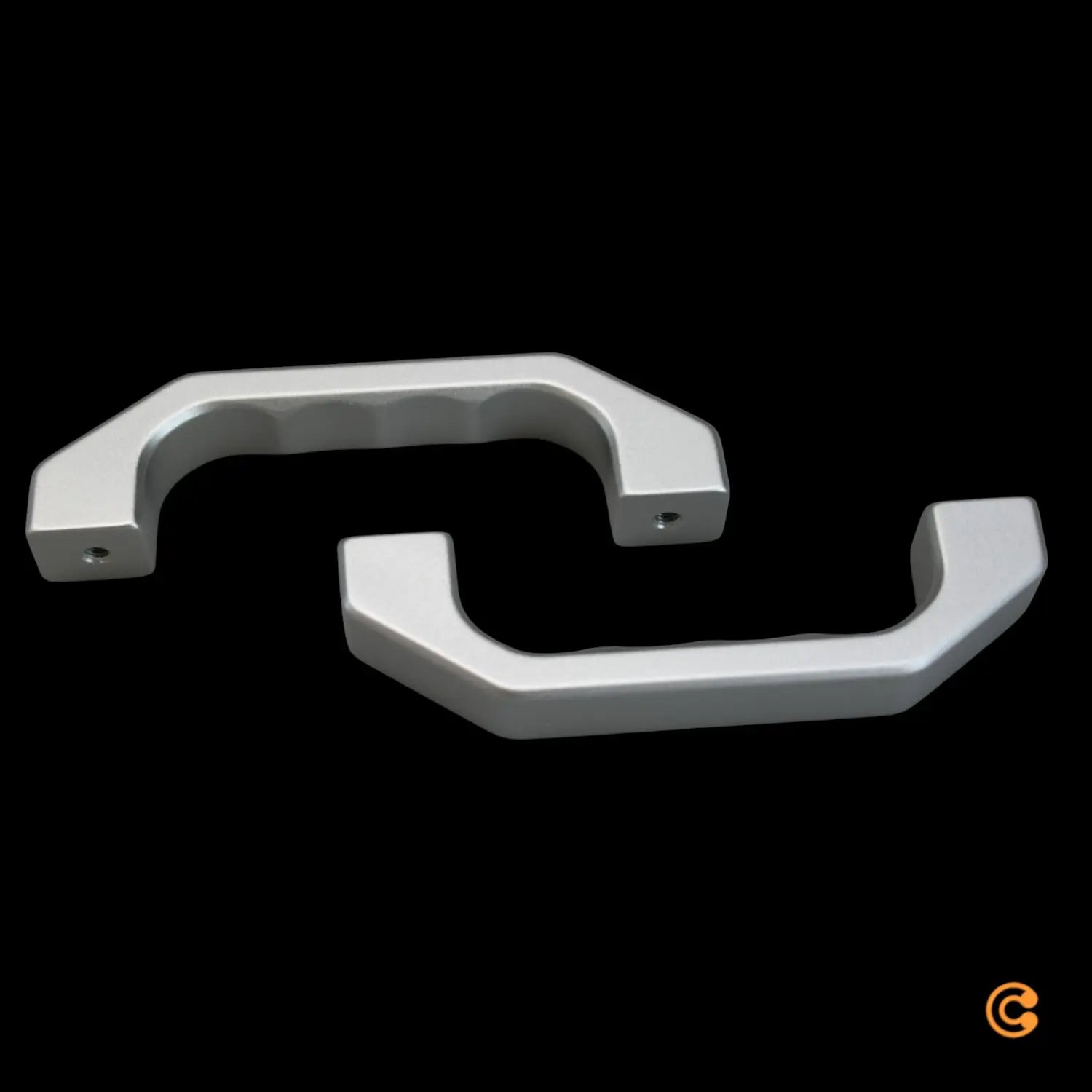 B-Ware Rohde Gehäusegriff Handgriff 2 St Silber Griffserie Ag Ag 22 2 St 146 Mm  - 2050006605905