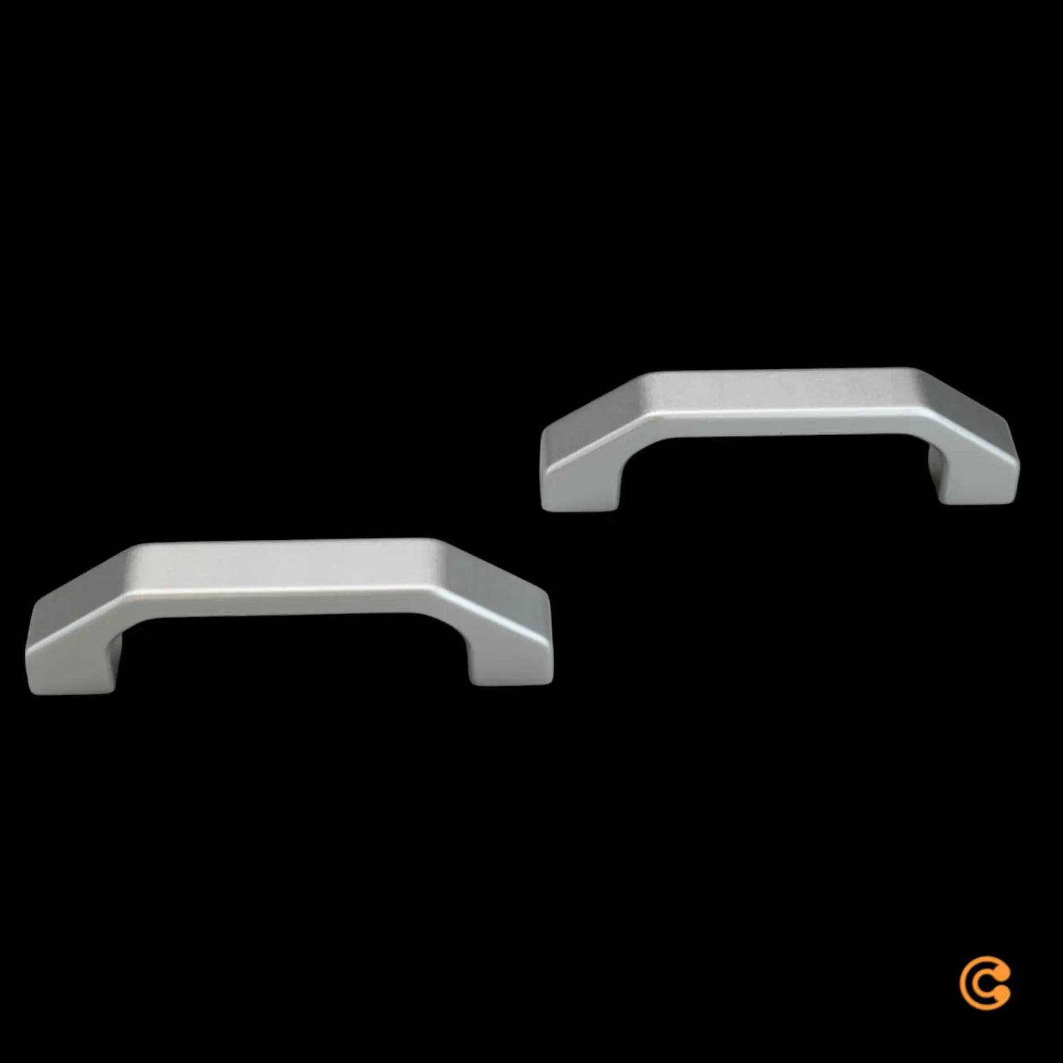 B-Ware Rohde Gehäusegriff Handgriff 2 St Silber Griffserie Ag Ag 22 2 St 146 Mm  - 2050006605905