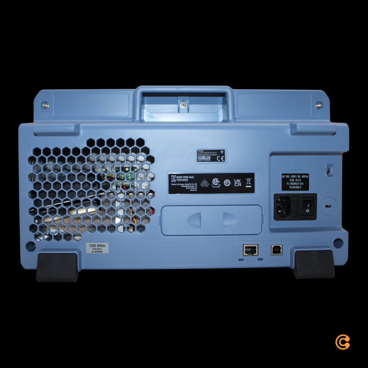 Rohde & Schwarz RTB2K-102 Digital-Oszilloskop Messgerät 100 MHz 2-Kanal - 4250138105177
