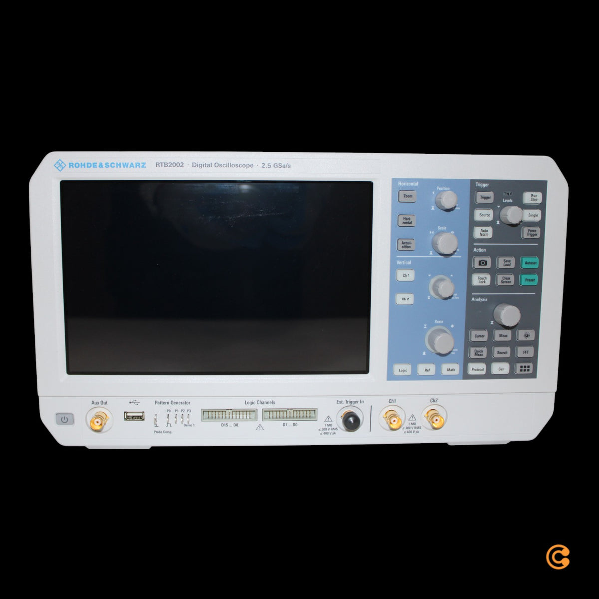 Rohde & Schwarz RTB2K-102 Digital-Oszilloskop Messgerät 100 MHz 2-Kanal - 4250138105177