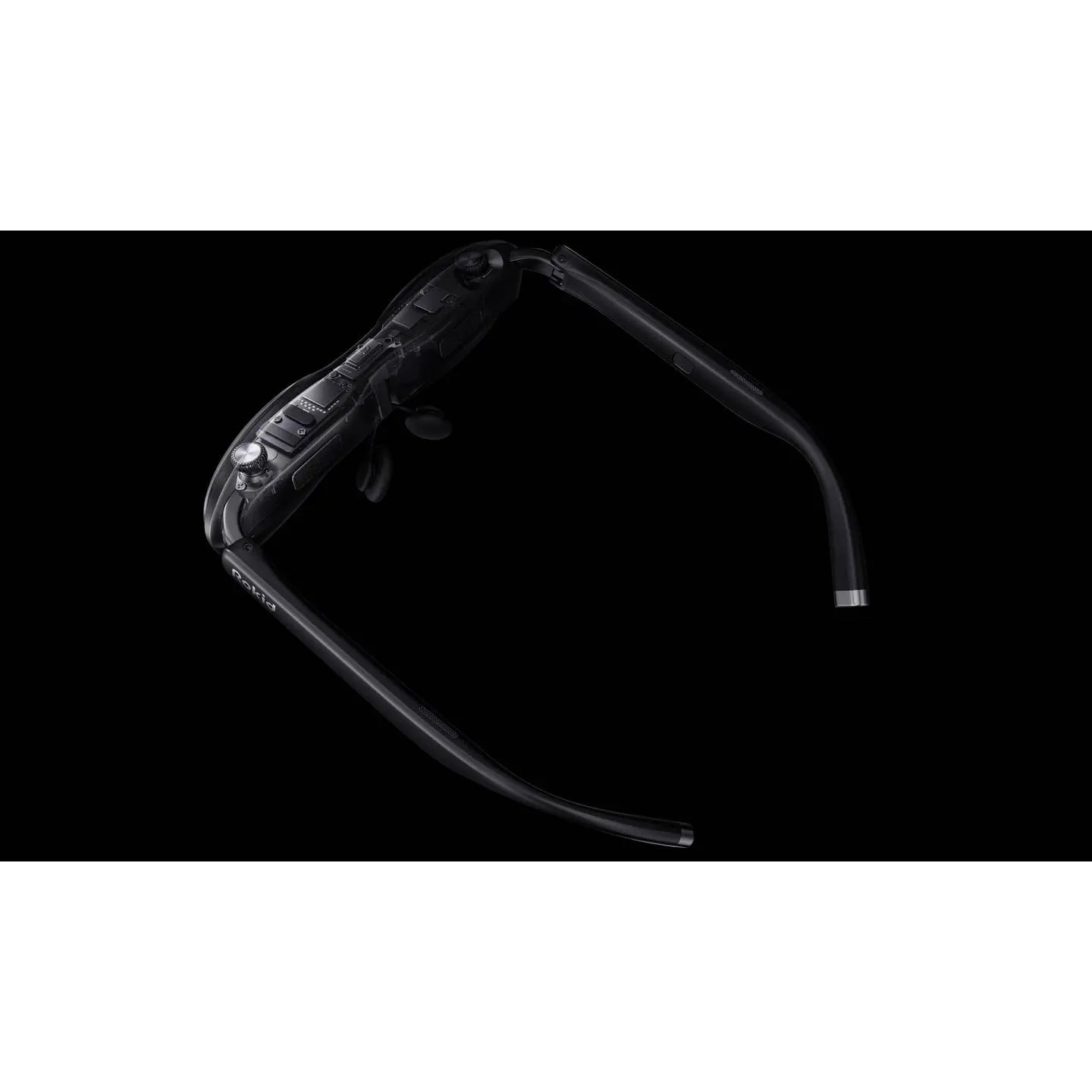 B-Ware Rokid Brille 2 Headset Augmented Reality Set Schwarz Streaming Station Gaming 3 D - 4064161486796