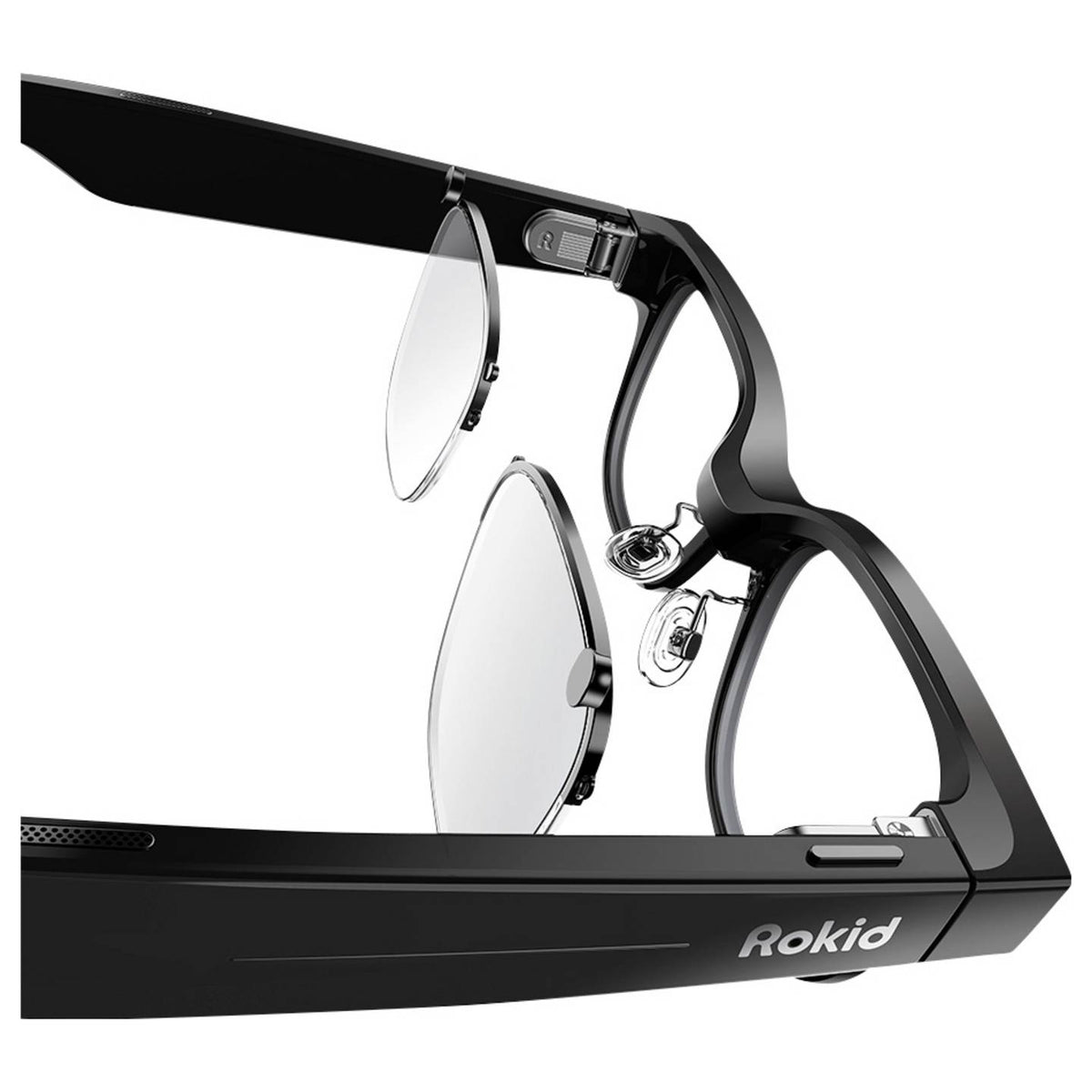 Rokid Brille RV101 Augmented Reality AI Assistent Übersetzer Schwarz 32 GB - 4064161487861