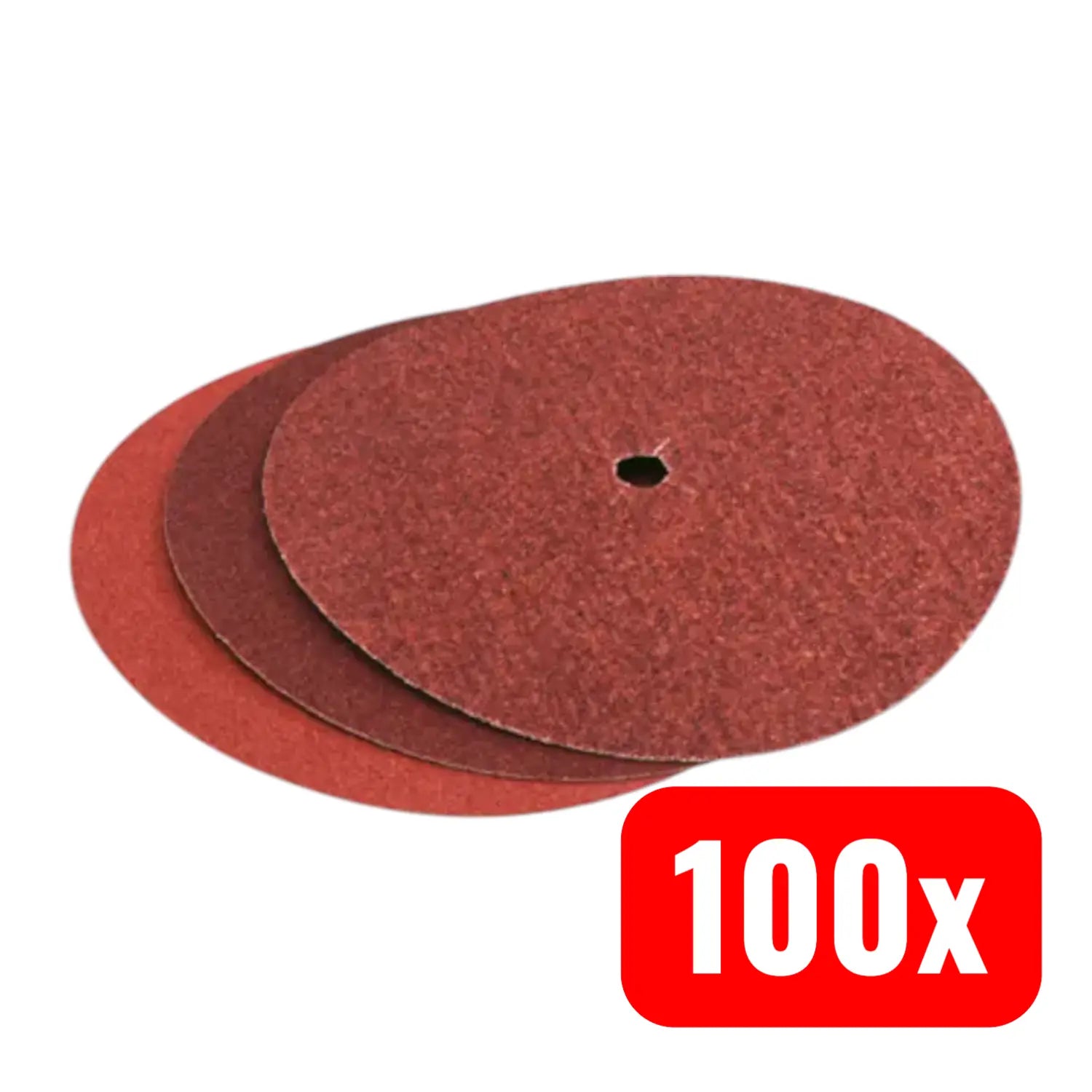 B-Ware Roll Klettschleifscheiben Schleifpapier 178mm Kg36 Ml Edelkorund 100 Stück - 4038715067533