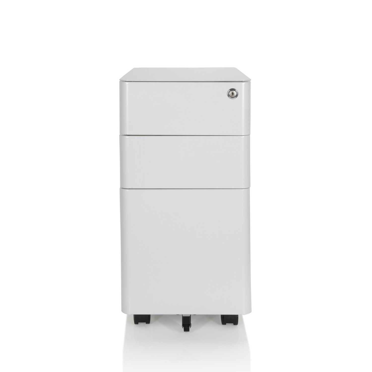 B-Ware Hjh Office Rollcontainer Schubladenschrank Büro Stahl Weiß A4 Ssiehe Text/Foto - 4064323002222