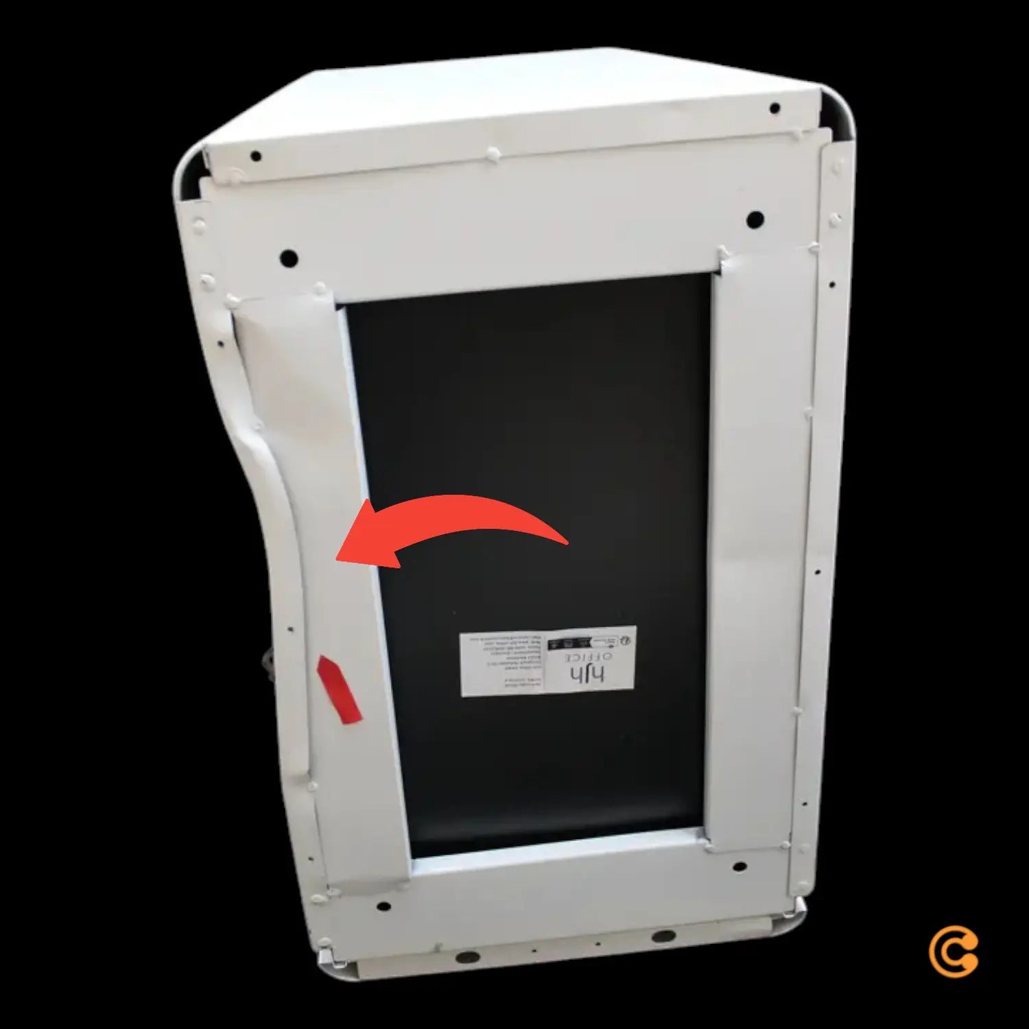 C-Ware Hjh Office Rollcontainer Schubladenschrank Büro Stahl Weiß A4 Siehe Text/Foto - 4064323002222