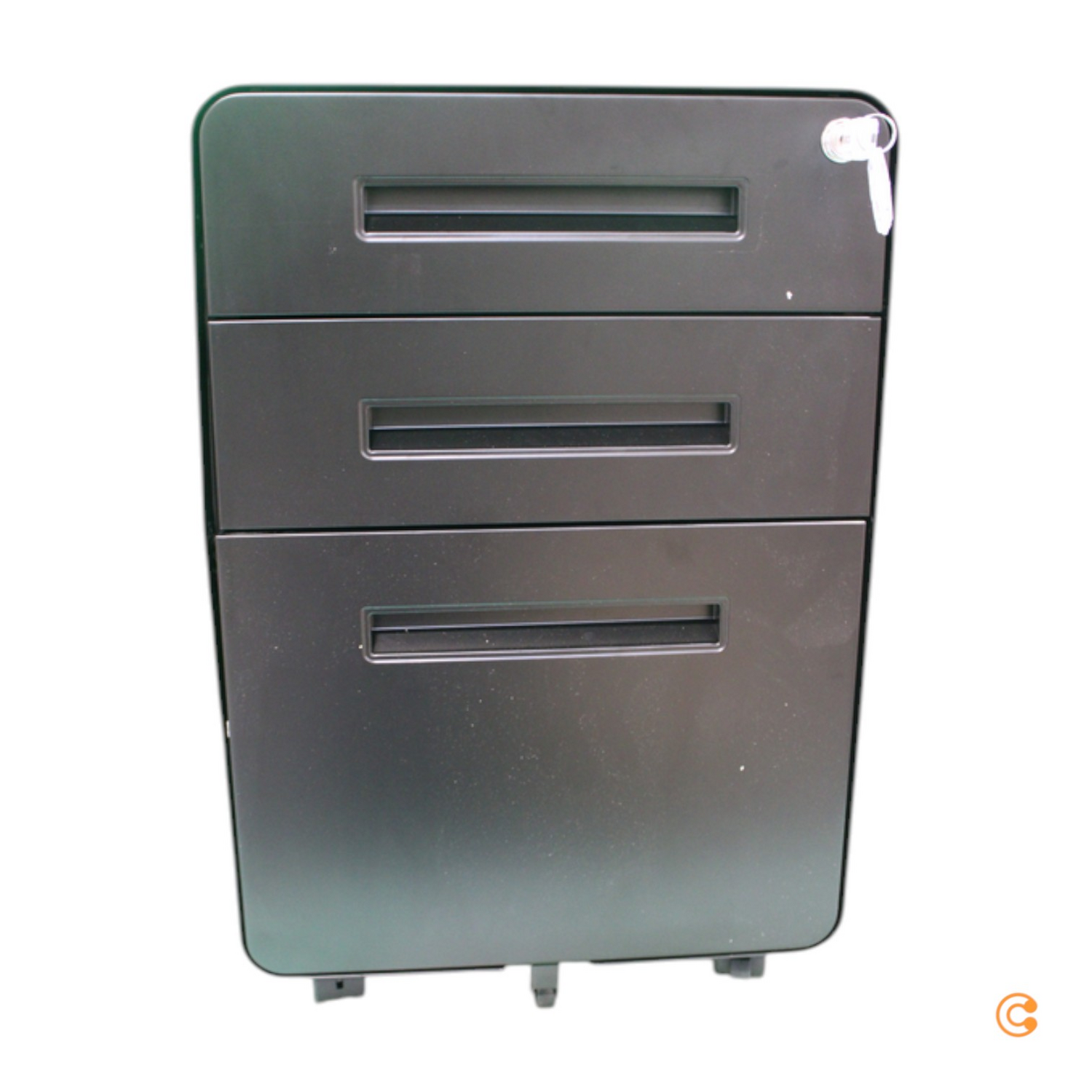 Hjh Office Rollcontainer Schubladenschrank Metall Schwarz Siehe Text/Foto C-Ware - 4064323002185