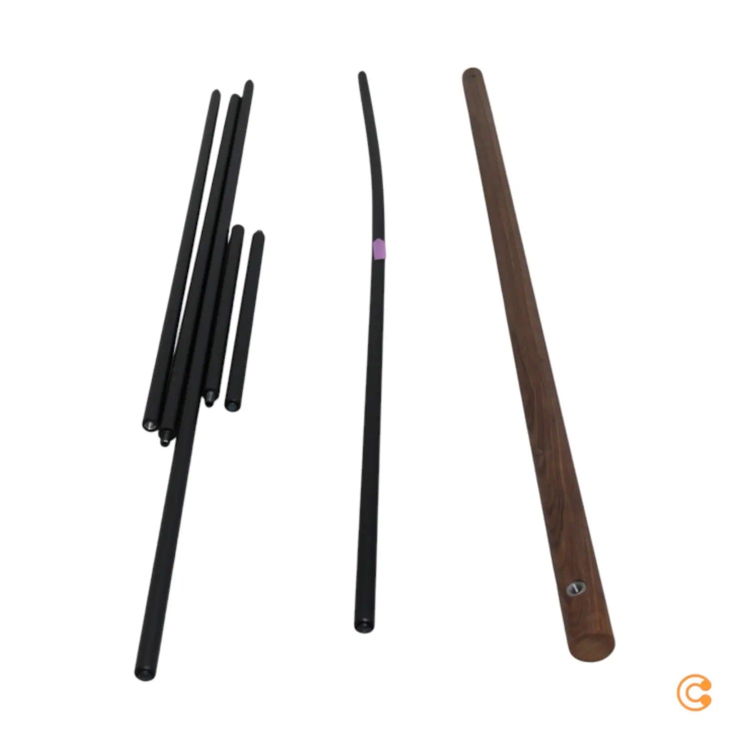 B-Ware Roomsafari Leanon Garderobe Kleiderständer Flur Nussbaum Schwarz Siehe Text/Foto - 4260710810078