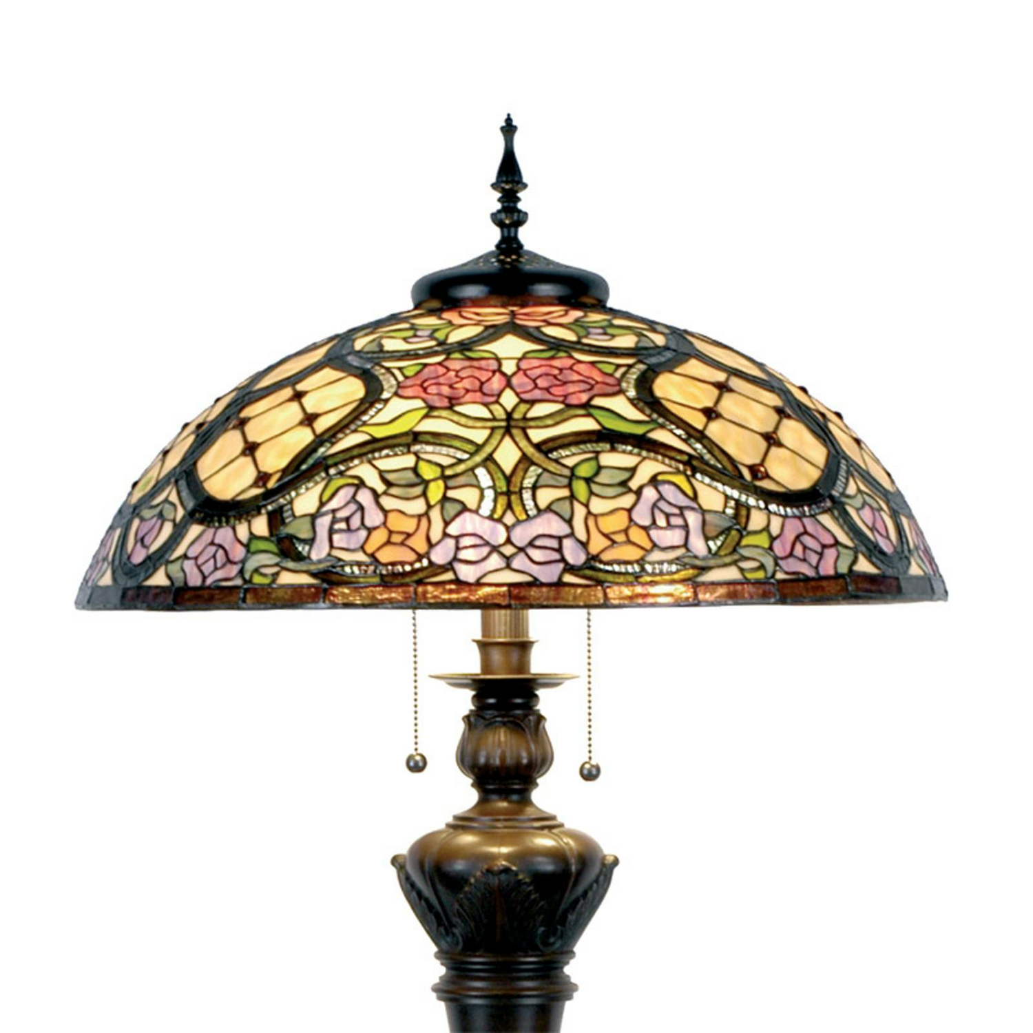 B-Ware Clayre&Eef Rosaly Stehleuchte Stehlampe Lampe Designer Leuchte E27 Tiffany Design - 8717459239067