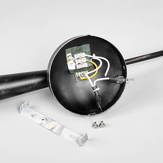 B-Ware Lindby Rostbraune Led Wandleuchte Sander Wandleuchte Wandlampe Lampe Fackelform  - 6291106556254