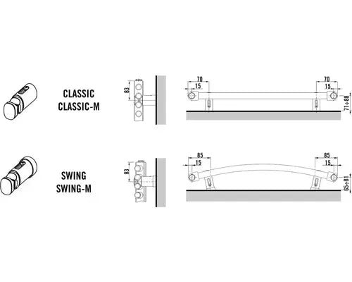 B-Ware Rotheigner Badheizkörper Swing M 1810x745mm Heizung Stufen Heizkörper 4 Stück - 4306517307486