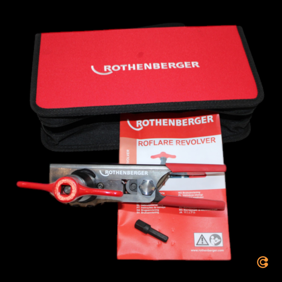 Rothenberger 1000000222 Bördelgerät Bremsleitung Bördelwerkzeug Siehe Text/Foto C-Ware - 4004625374368