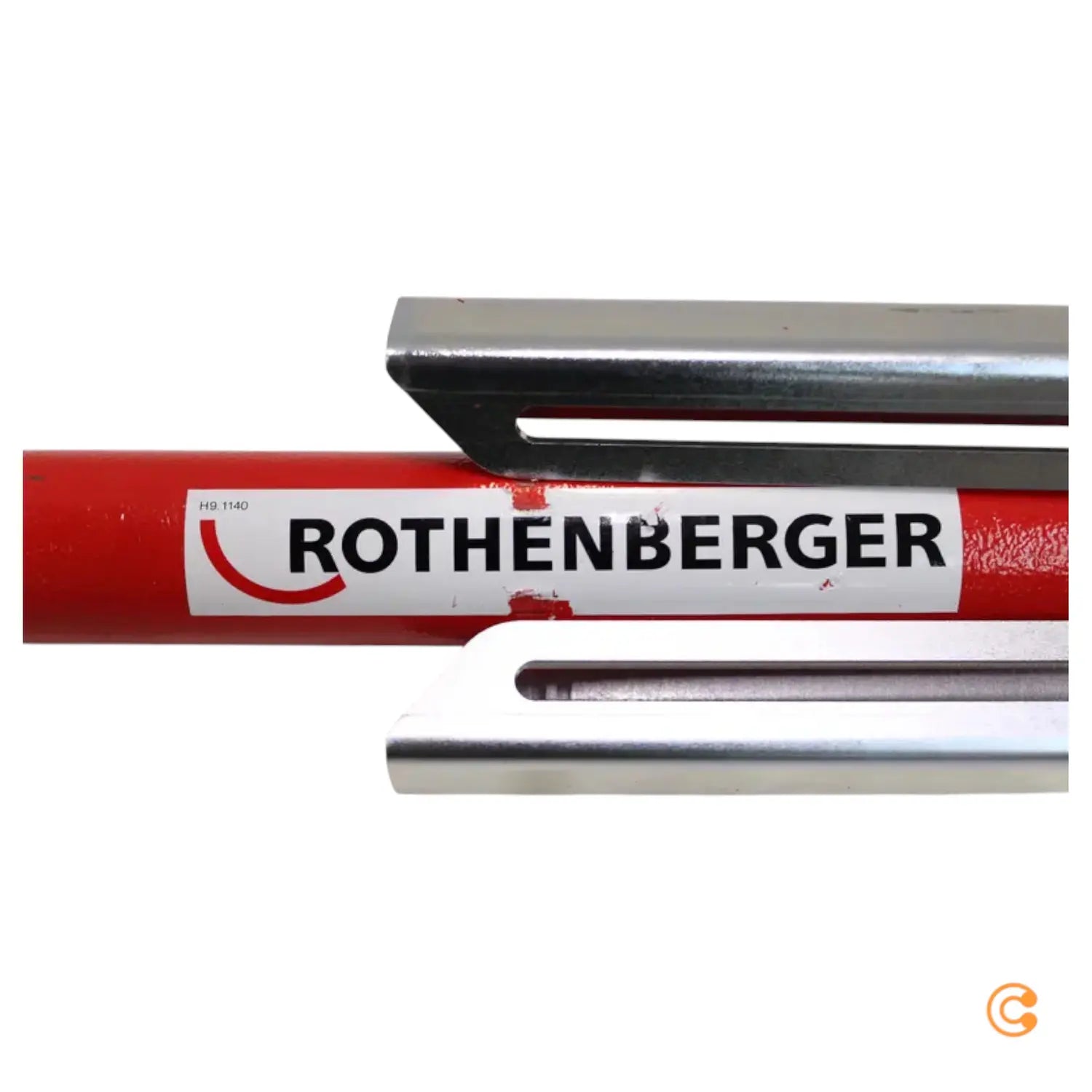 C-Ware Rothenberger Rohrauflageständer Rohrbock R1/2 6 Zoll H230mm Siehe Text/Foto - 4004625560471