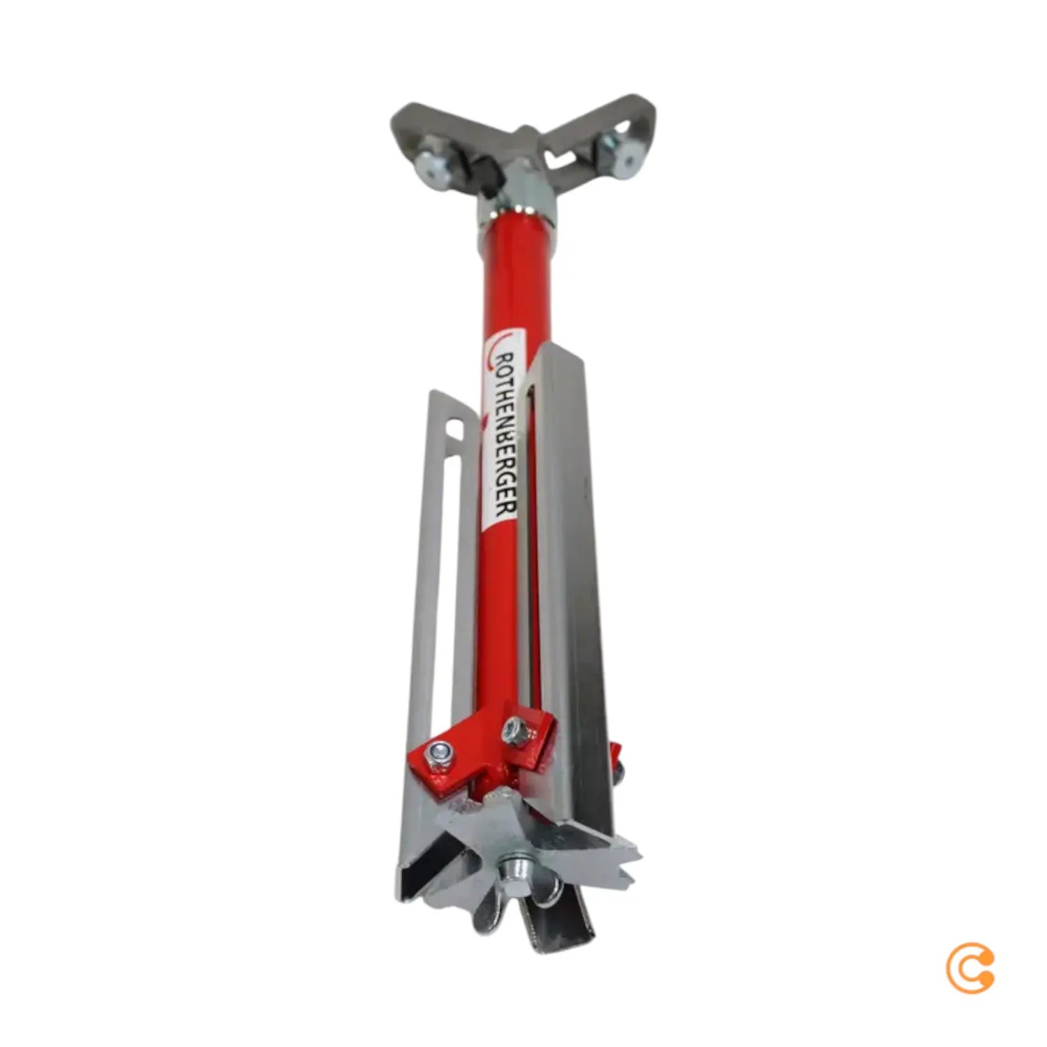 C-Ware Rothenberger Rohrauflageständer Rohrbock R1/2 6 Zoll H230mm Siehe Text/Foto - 4004625560471