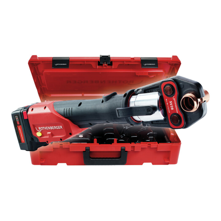 Rothenberger Pressmaschine Set Romax 4000 Pressbacken Akku 4 Ah Eu 15 22 28mm  B-Ware - 4004625427279