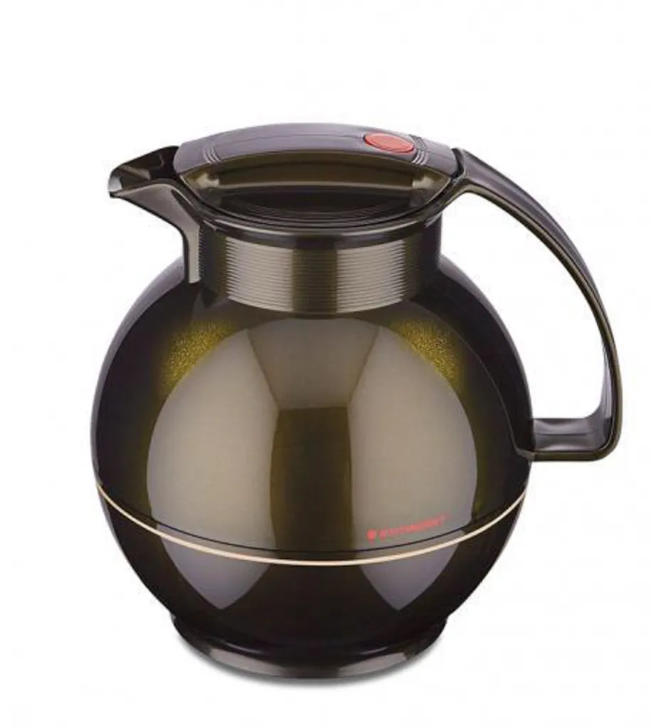 B-Ware Rotpunkt 360 16 03 0 Isolierkanne Thermoskanne 1 Liter Kunststoff Black Honey - 4007389360400