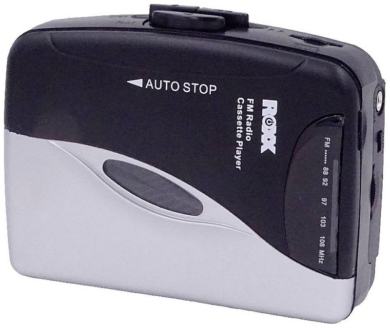 B-Ware Roxx Pcp 300 Tragbarer Kassettenspieler Mobiler Kassettenplayer Schwarz Silber