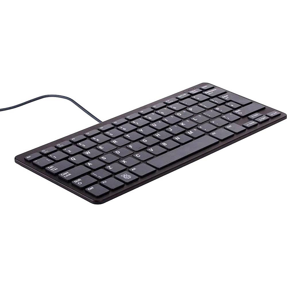 B-Ware Raspberry Pi Tastatur Schwarz Usb Deutsch Qwertz Windows Keyboard Pc 2 Stück - 652508442167