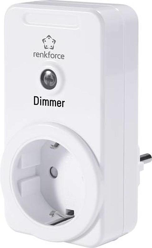 B-Ware Renkforce Rs2 W Funk Phasenanschnittsdimmer Zwischenstecker 1 Kanal - 4016138935769