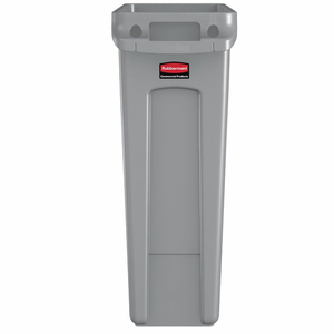 B-Ware Rubbermaid Slim Jim Abfalleimer Mülleimer Abfallbehälter Eimer 3 Stück