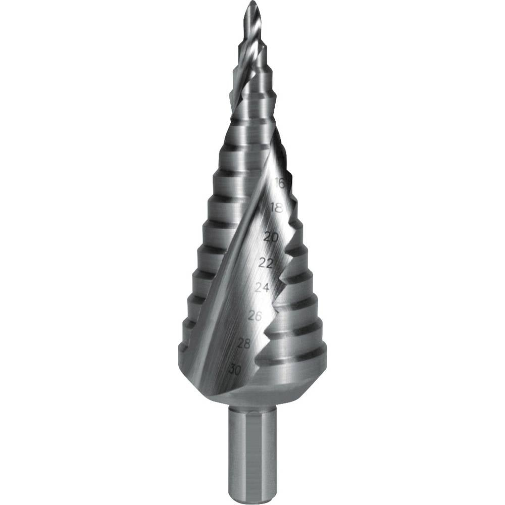 Ruko 101052 Stufenbohrer 4   30 Mm Hss Gesamtlänge 100 Mm Bohrer Metallbohrer B-Ware