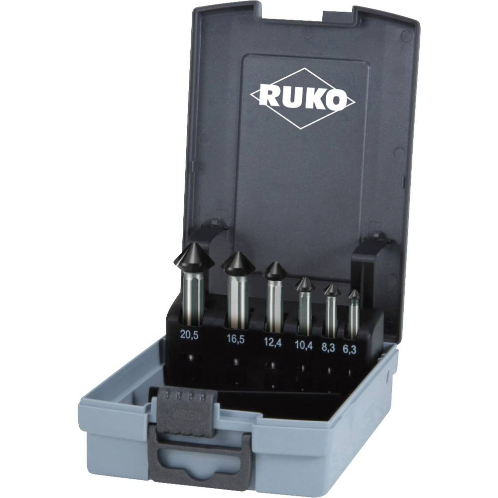 B-Ware Ruko 102790 Epro Kegelsenker Set 6teilig Werkzeug Metall 6teilig Bohrer Zubehör - 4007140375803