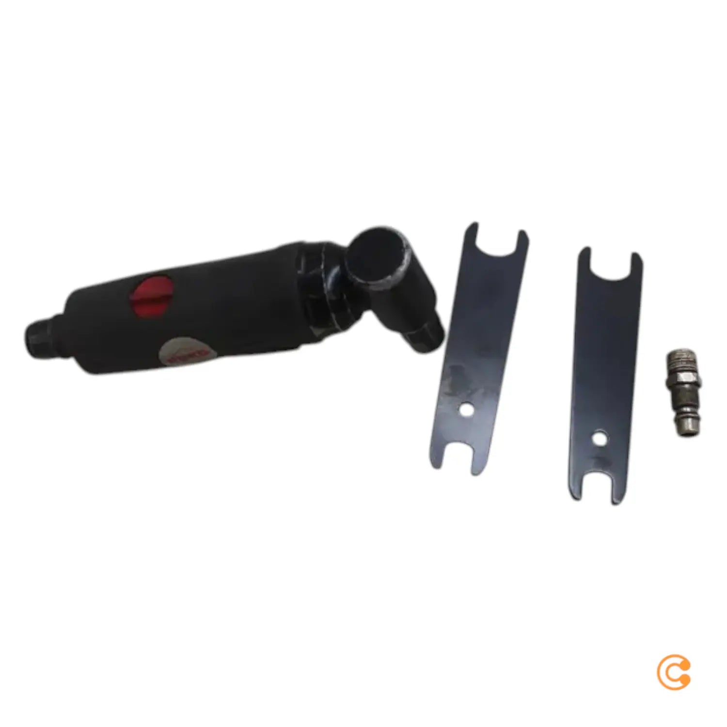 C-Ware Ruko Druckluft Winkelschleifer Schleifmaschine 90° Winkelkopf Siehe Text/Foto - 4007140276315
