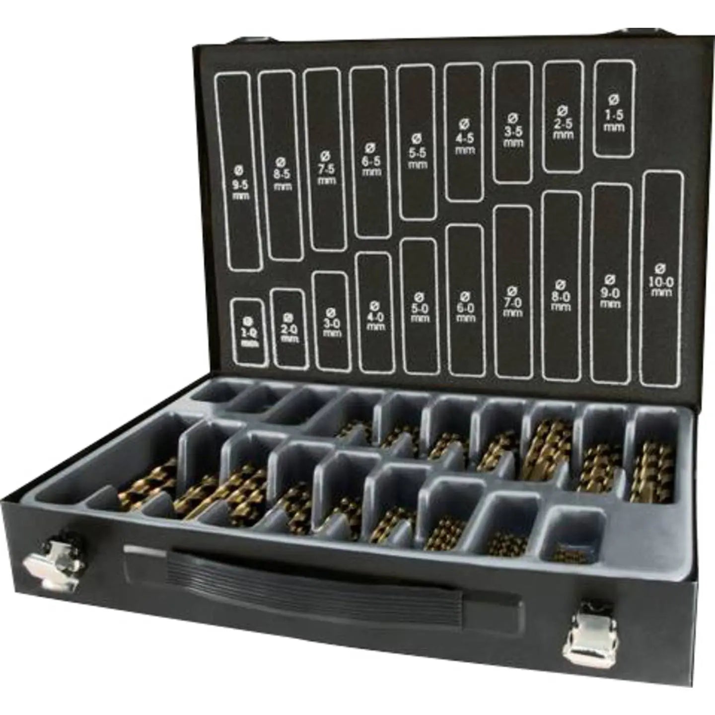 B-Ware Ruko Terrax Spiralbohrer Set Bohrer Magazin Din338 Hss Co 5 Spibo 170 Teilig - 4007140122209