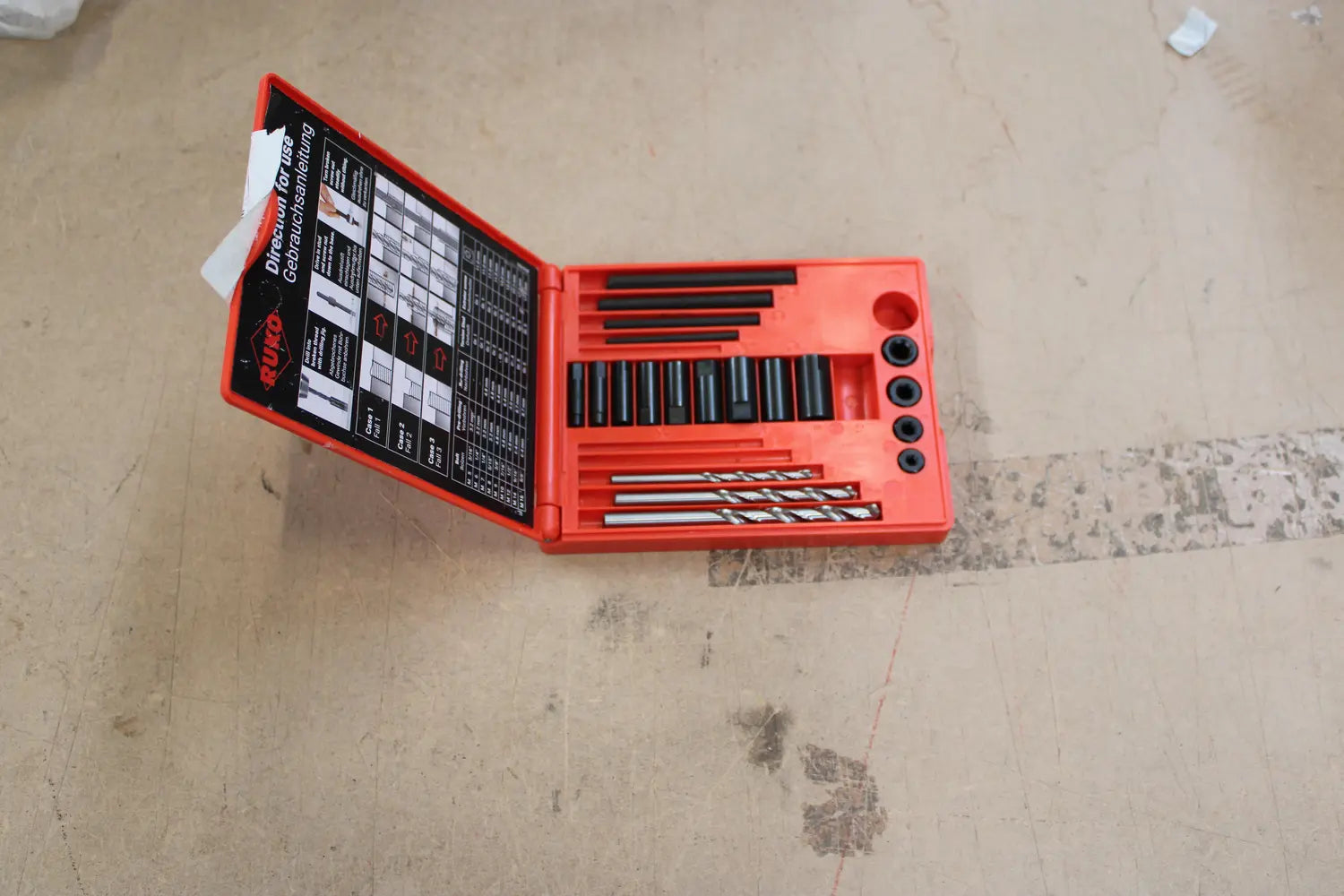 B-Ware Ruko Gewindeausdrehsatz 1 Schraubenausdreherset 21 Teilig Siehe Text/Foto - 4007140033802