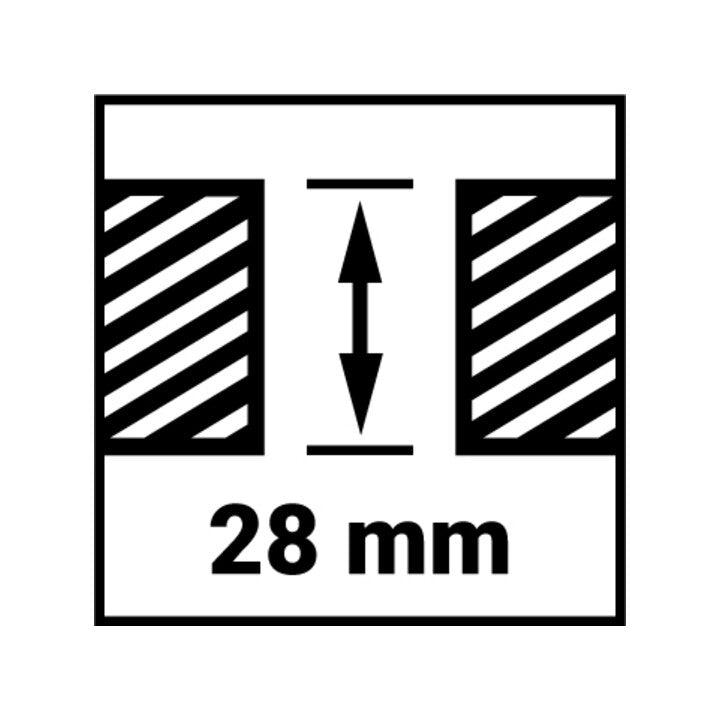 RUKO Lochsäge Lochbohrer Mehrbereichslochsäge Hartmetall MBL 38 mm - 4007140085757