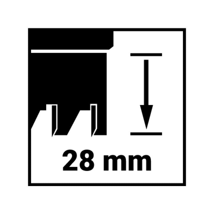 RUKO Lochsäge Lochbohrer Mehrbereichslochsäge Hartmetall MBL 38 mm - 4007140085757