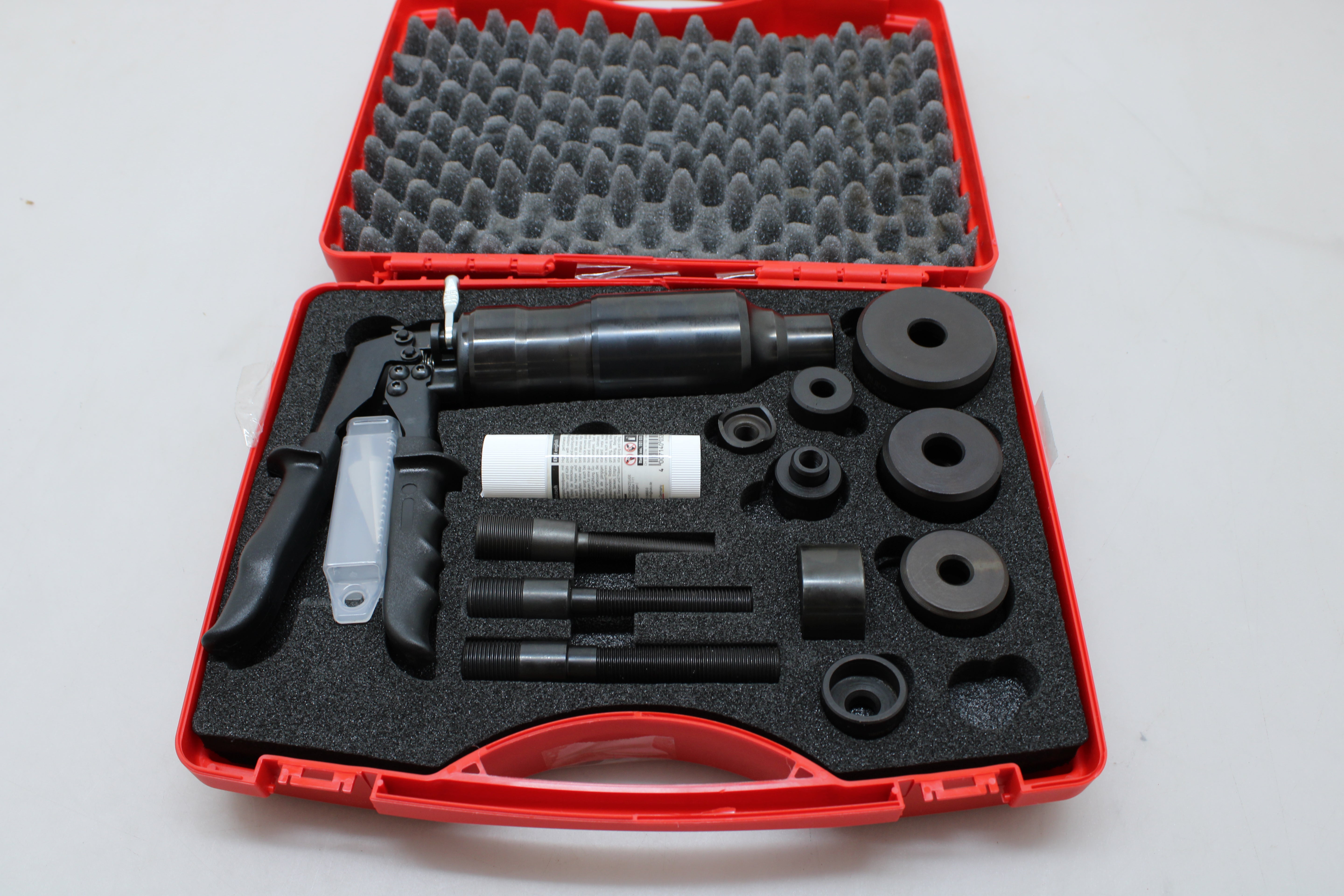 Ruko Schraublochstanzen-Satz 5 Handstanze Hydraulik Lochstanze SIEHE TEXT/FOTO - 4007140080059