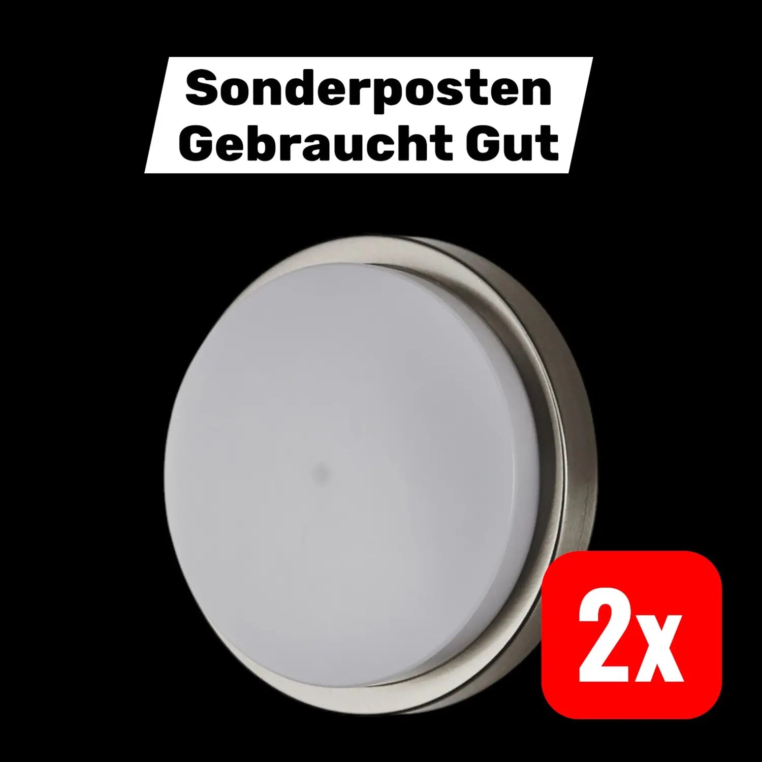 B-Ware Lindby Runde Außenwandleuchte Fero Wandleuchte Außenlampe Beleuchtung 2 Stück - 6291105706650