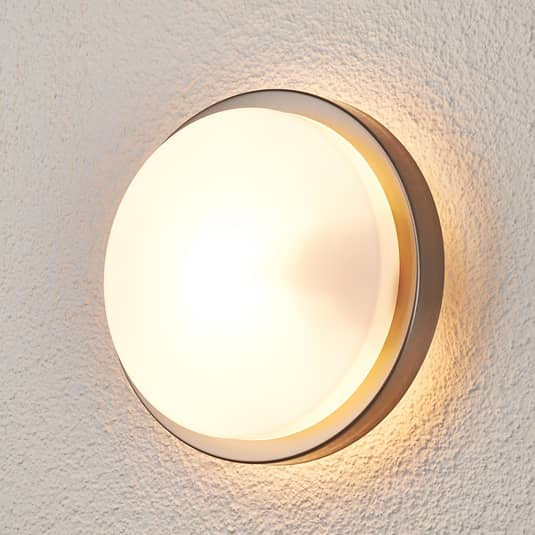 Lindby Runde Außenwandleuchte Fero Wandleuchte Außenlampe Beleuchtung Eingang B-Ware - 6291105706650