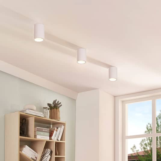 B-Ware Lindby Runde Easydim Led Deckenlampe Deckenlampe Lampe Leuchte Natalie Gips - 4251096533781