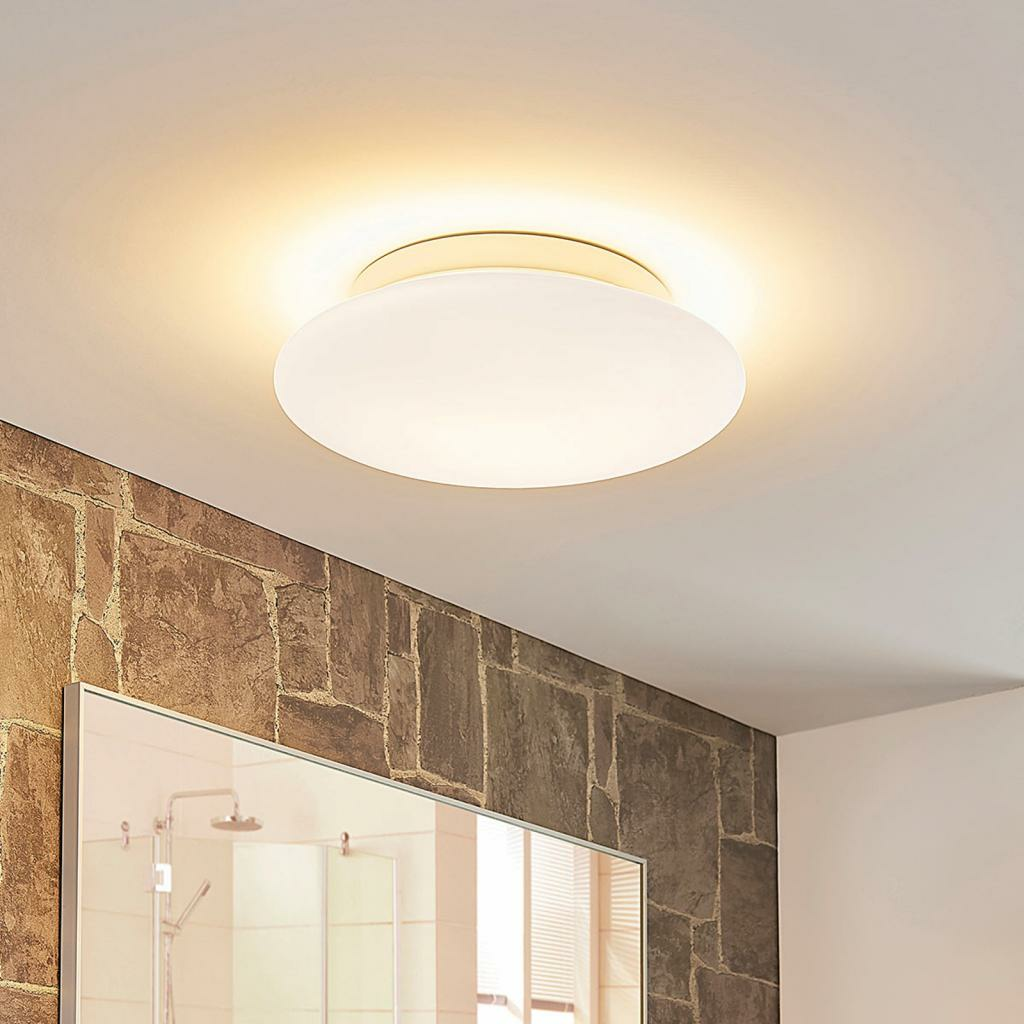B-Ware Lindby Runde Glas Led Deckenleuchte Toan Deckenlampe Deckenlicht Leuchte Lampe - 4251096545395