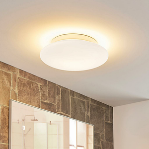 B-Ware Lindby Runde Glas Led Deckenleuchte Toan Deckenlampe Deckenlicht Leuchte Lampe