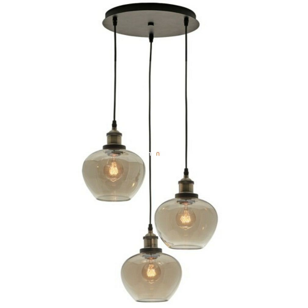 B-Ware Viokef Runde Hängeleuchte Hängeleuchte Leuchte Lampe Pendelleuchte Jonas 3 Schir - 5201769073068