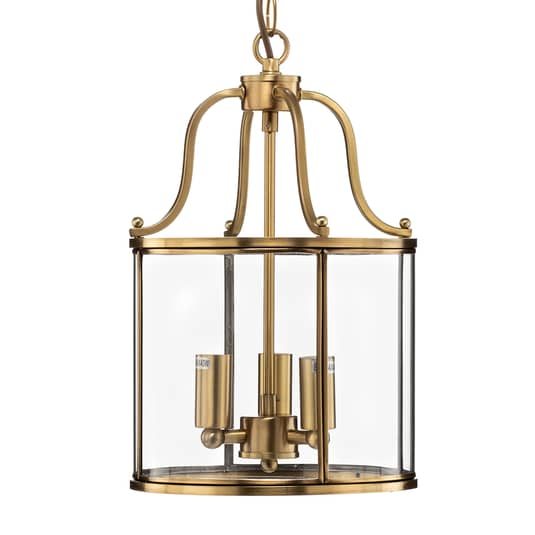 B-Ware Orion Runde Laternenform Hängeleuchte Hängeleuchte Lampe Leuchte Rieka 25cm E14 - 9003090236046